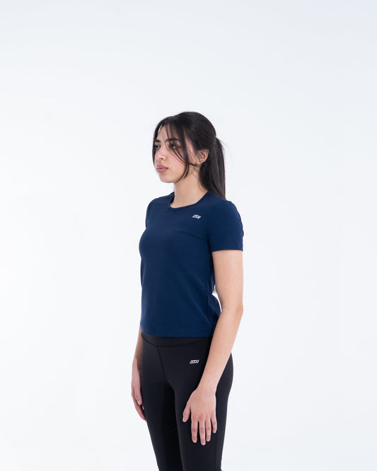 Navy Core Sculpt Tee
