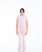 Pink Contour Flare leggings