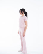Pink Contour Flare leggings