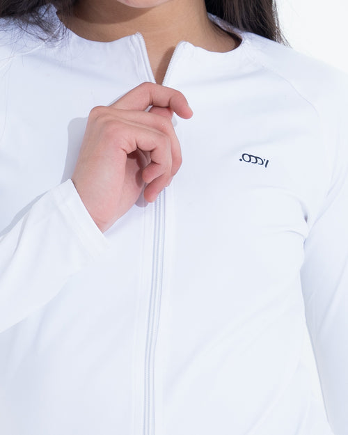 sculpt white Jacket