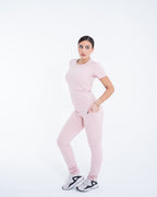 pink half sleeve top