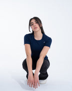 Black Contour Flare leggings