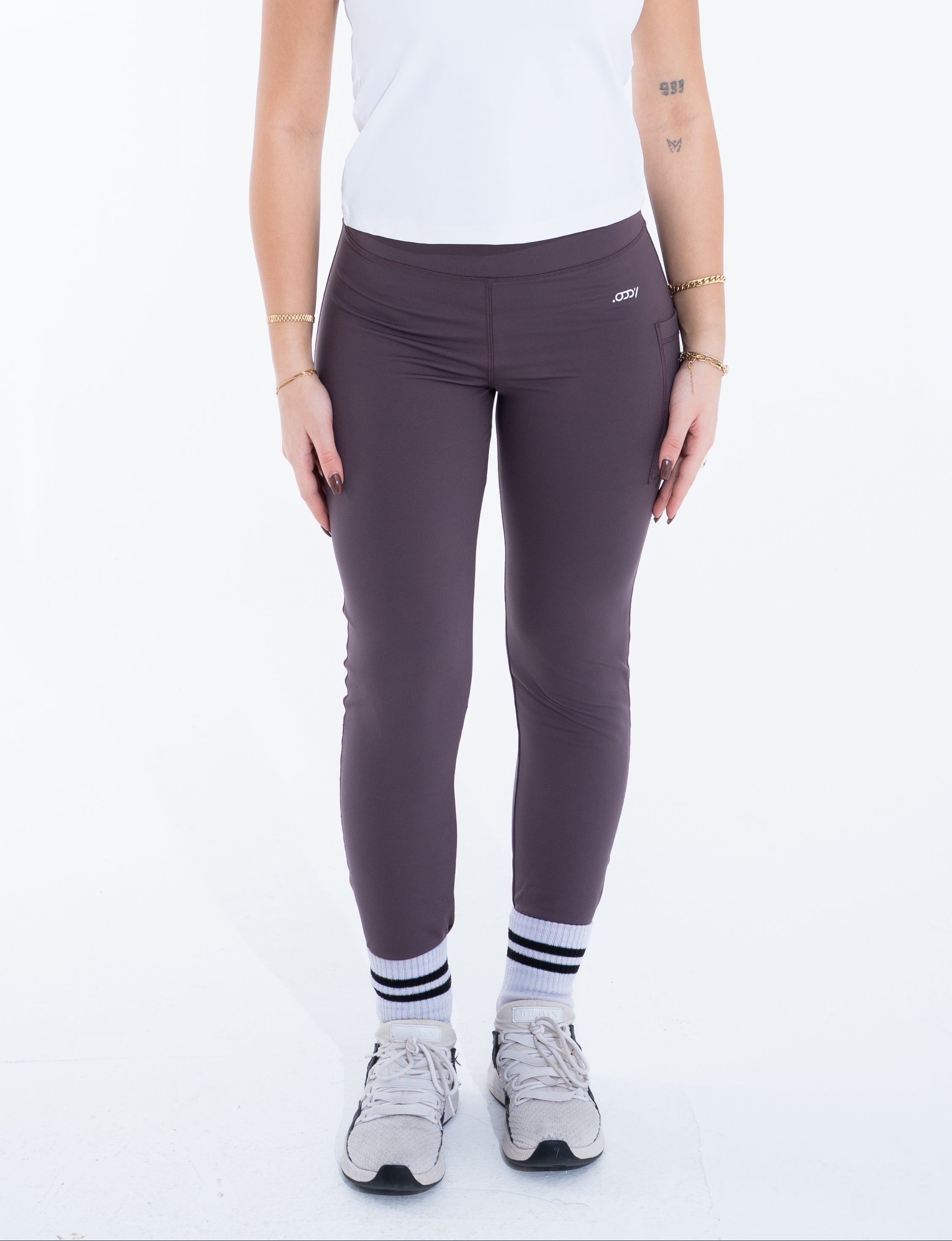 dusty aubergine Leggings