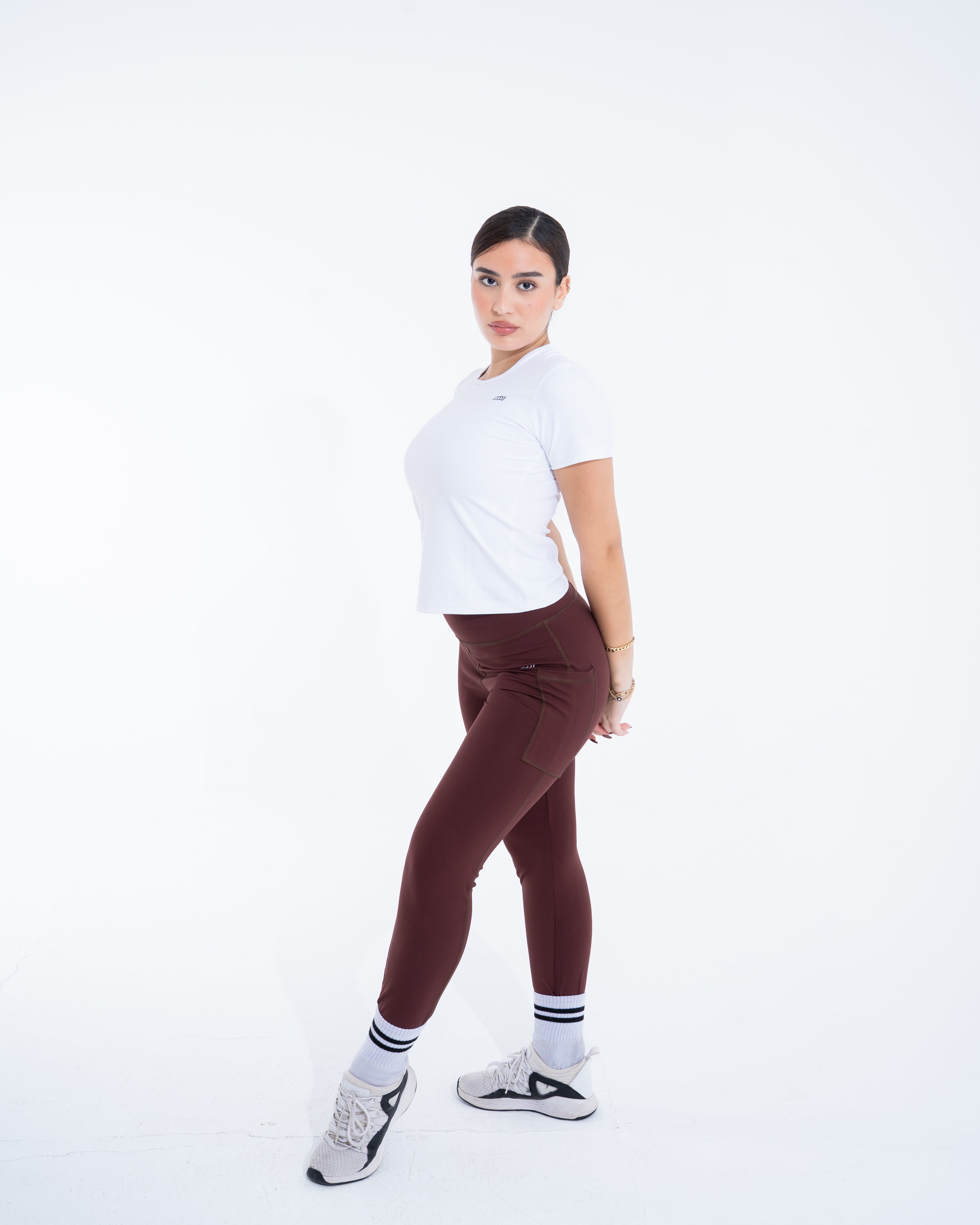 Brown  Define Leggings
