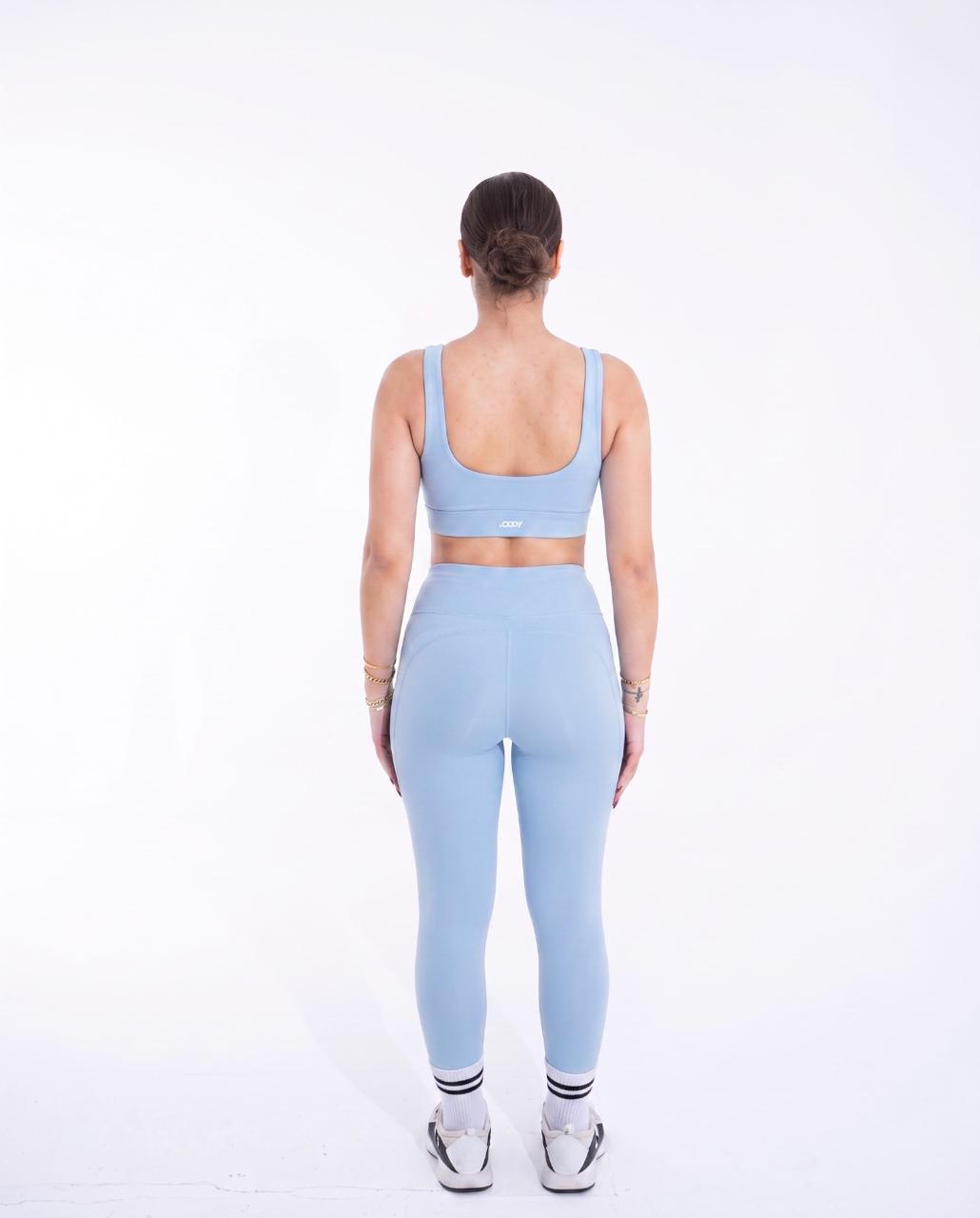 Sky Blue Sport Bra