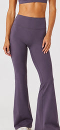 dusty-Purple flare leggings