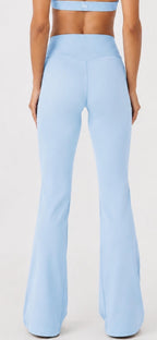 Sky Blue Flare leggings