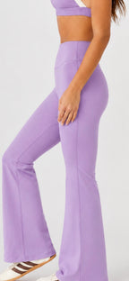 Lilac Haze Flare Leggings