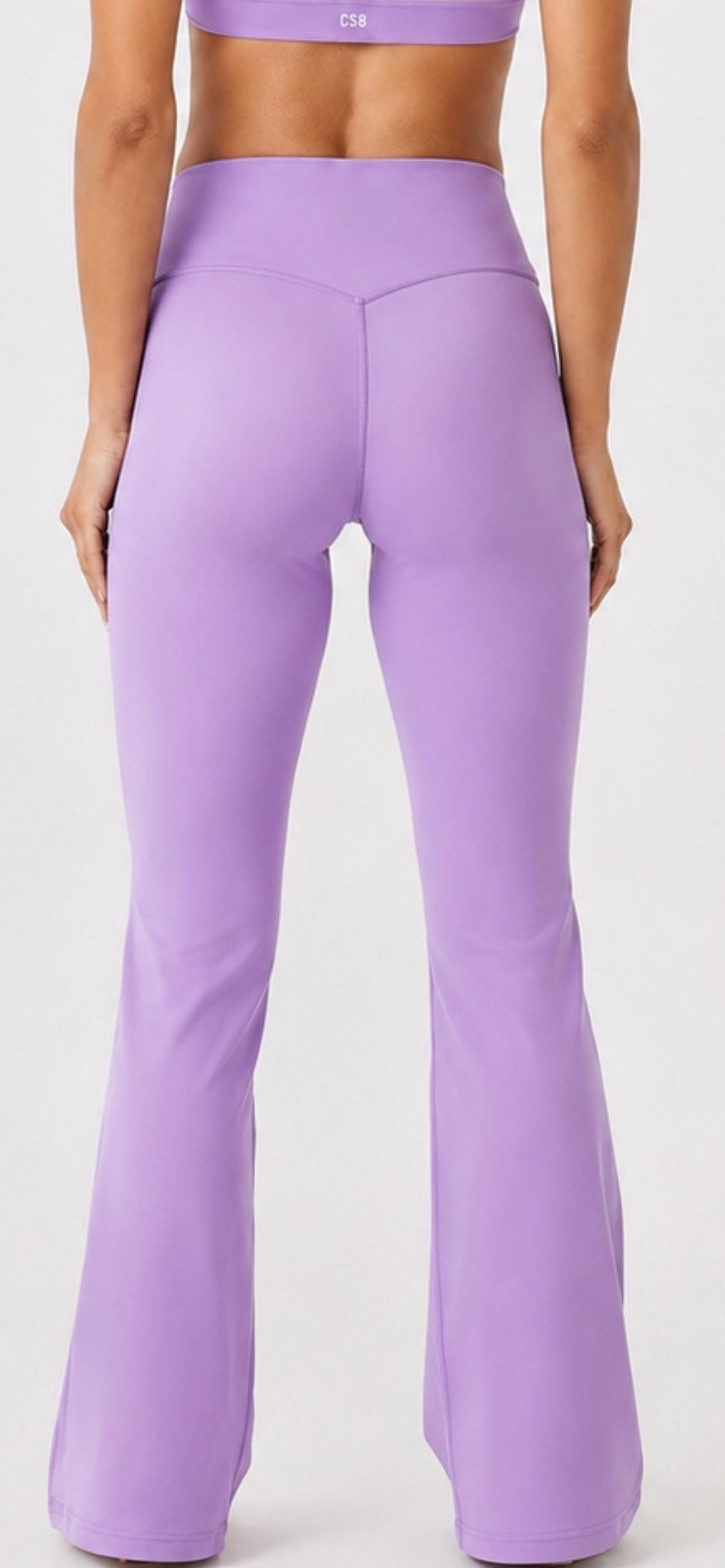 Lilac Haze Flare Leggings