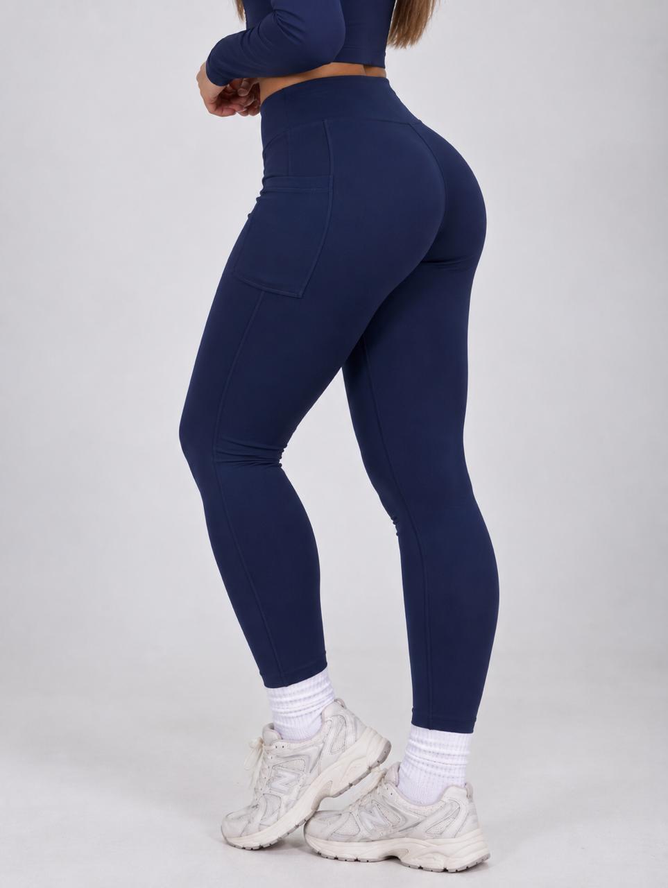 Navy Define Leggings